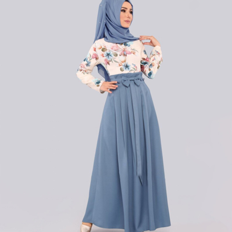 Aliexpress's new Dubai print Arabian ankle-length robe