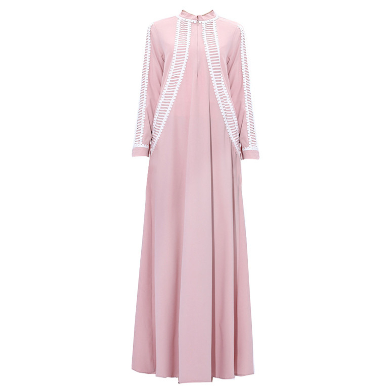 Saudi Arabia loose plus-size ankle-length dress
