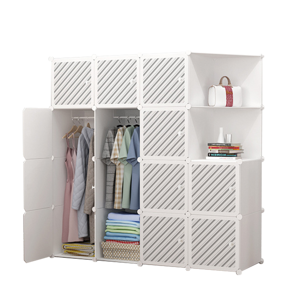 Selling DIY modern foldable plastic wardrobe