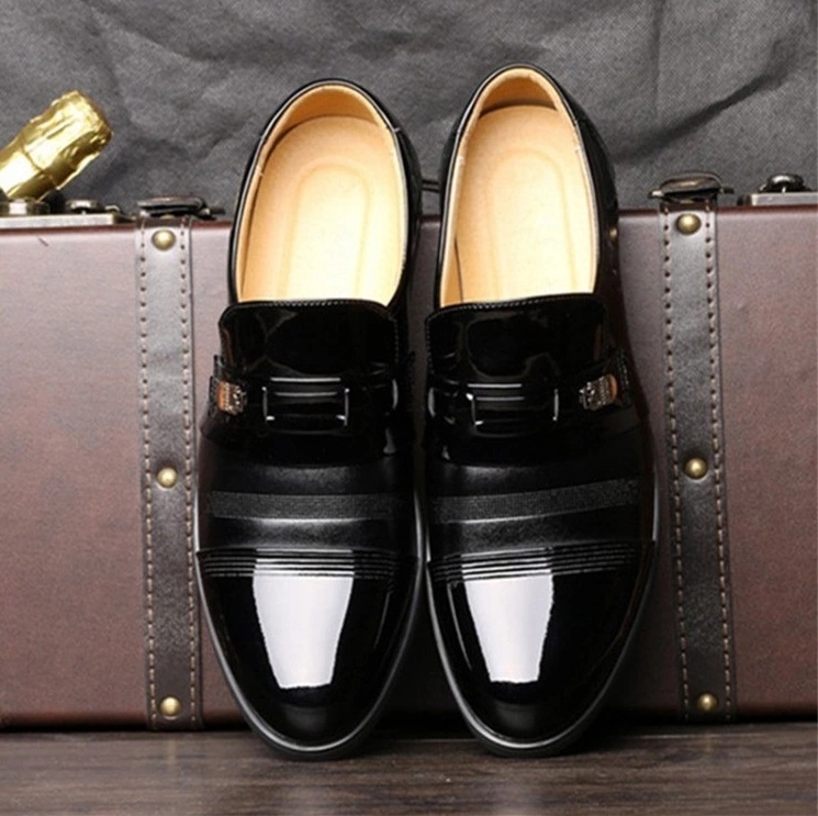 Business suit antiskid men's leather shoes in the Middle Eastern