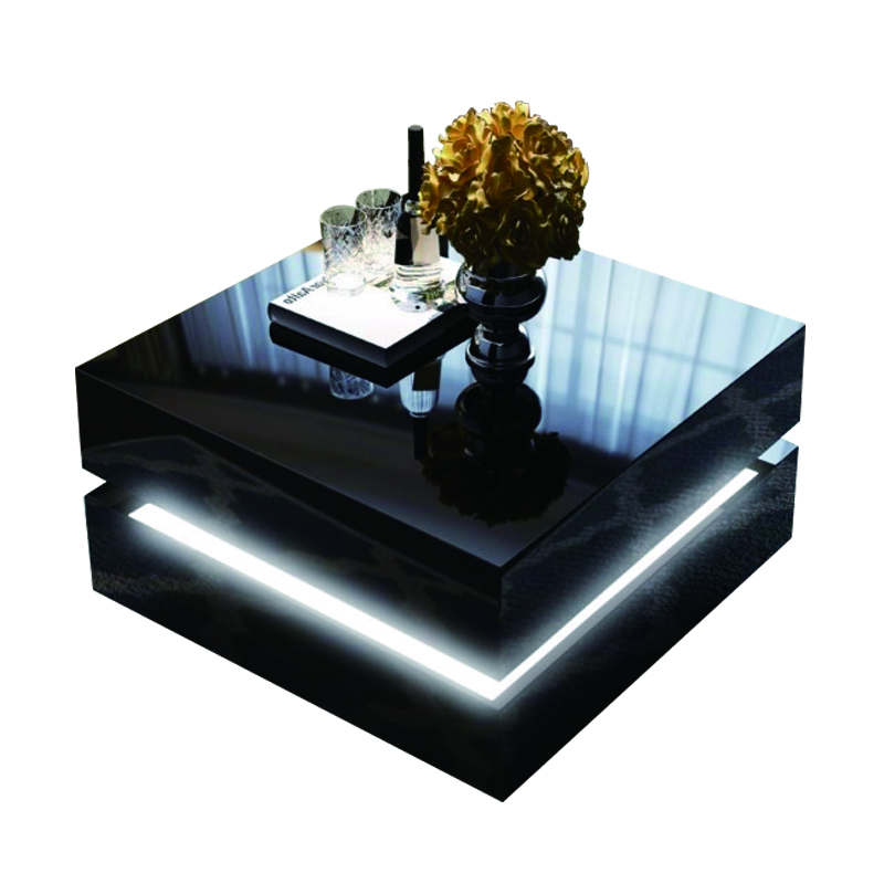 Living room high gloss UV lamp Thailand coffee table