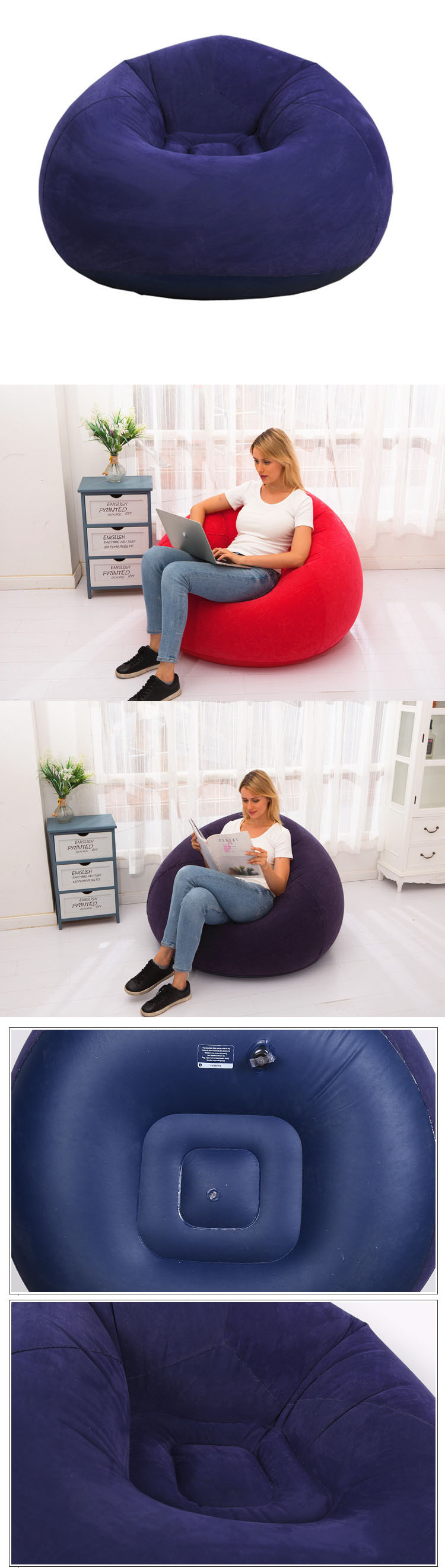 Banana air cushion outdoor leisure sofa