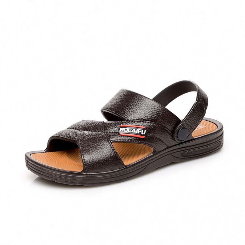Cork material design Middle Eastern men's sandals