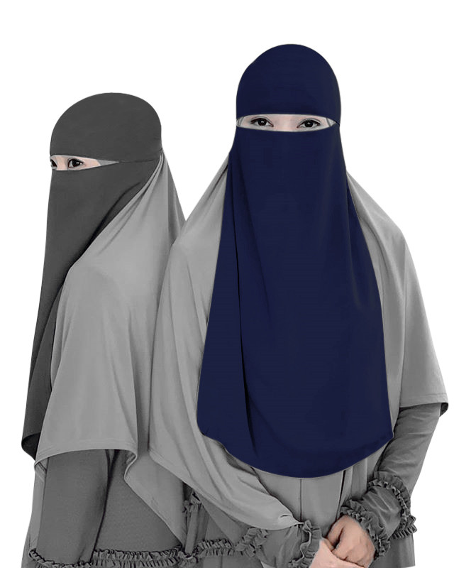 A big seller of the long Muslim veil