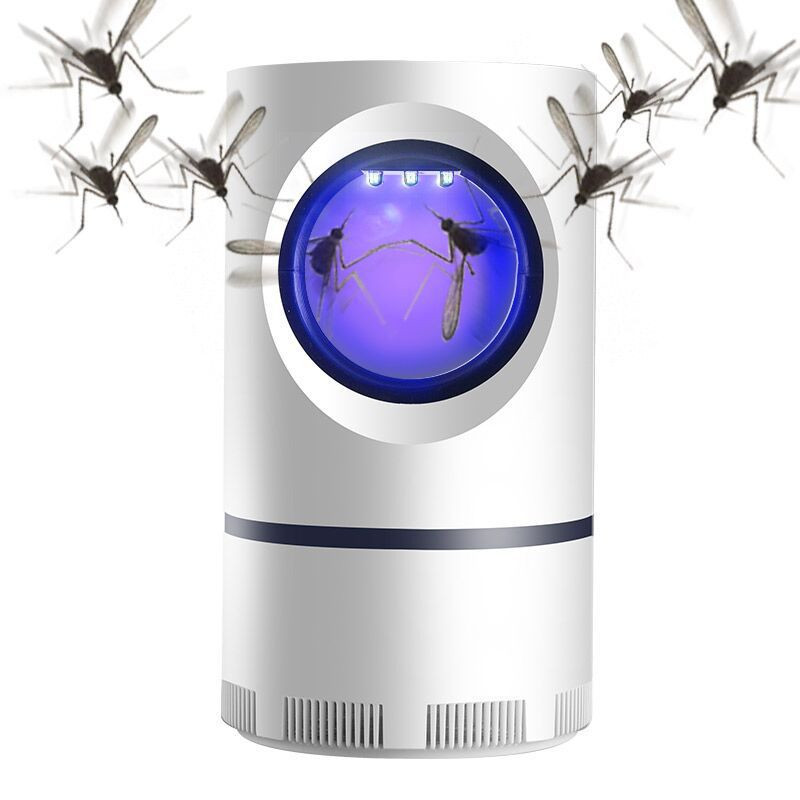 Chemical-free rechargeable led mosquito repellent lamp