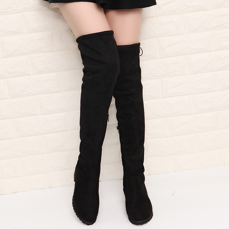 Over-the-knee thigh-high sexy Middle East ladies boots