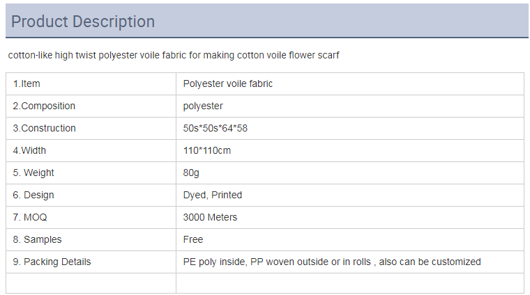 Soft voile twill veils from the 80s