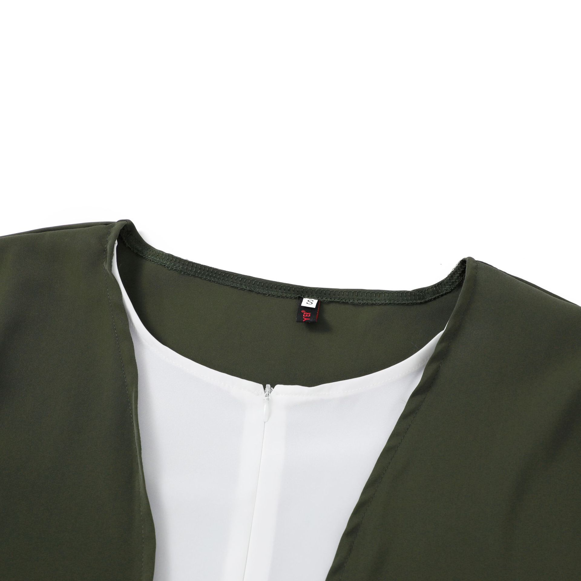 Arab fashion autumn conservative women's clothing spot fake two embroidered robes