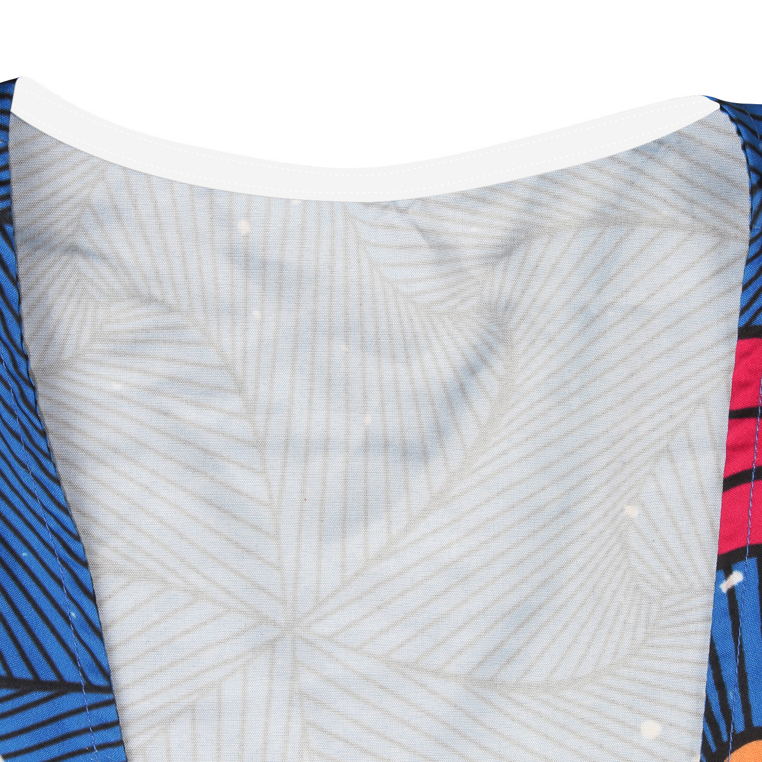 African women's popular printed V-neck dress