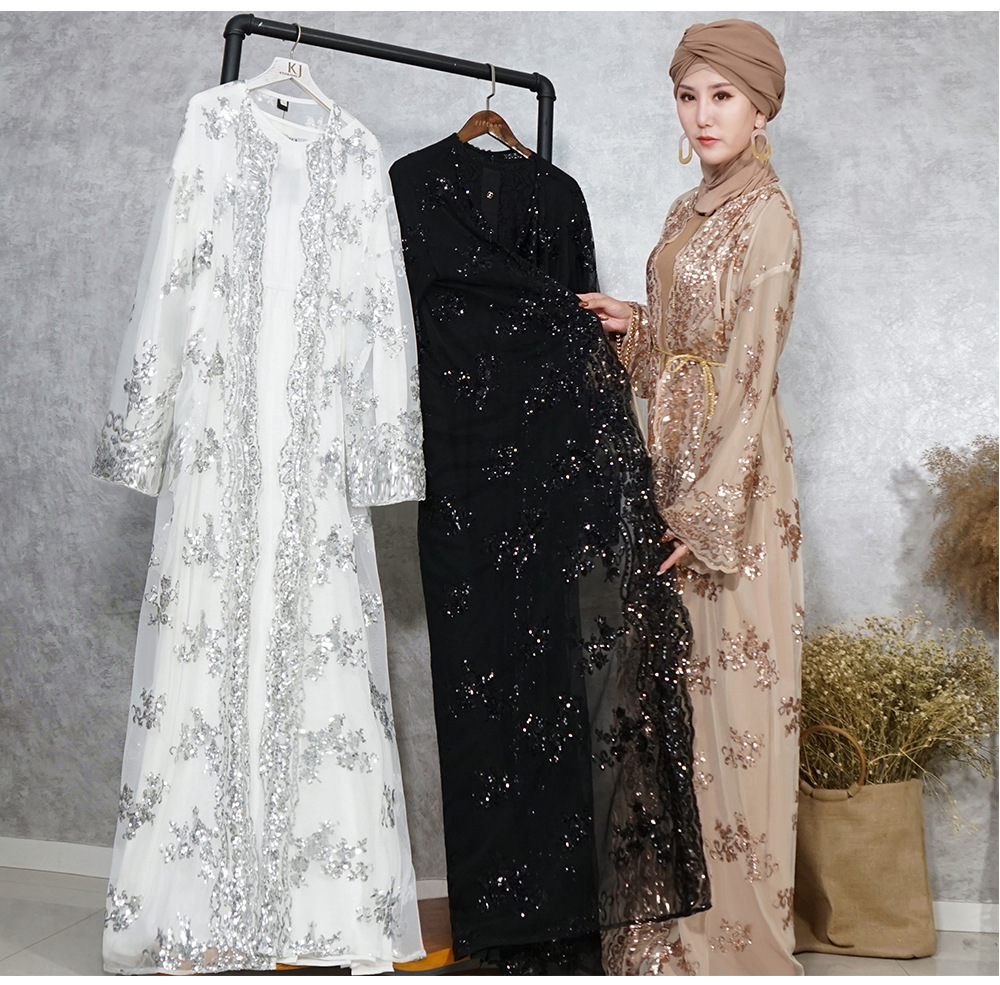 Malaysian dress sequined robes for dubai desert tour