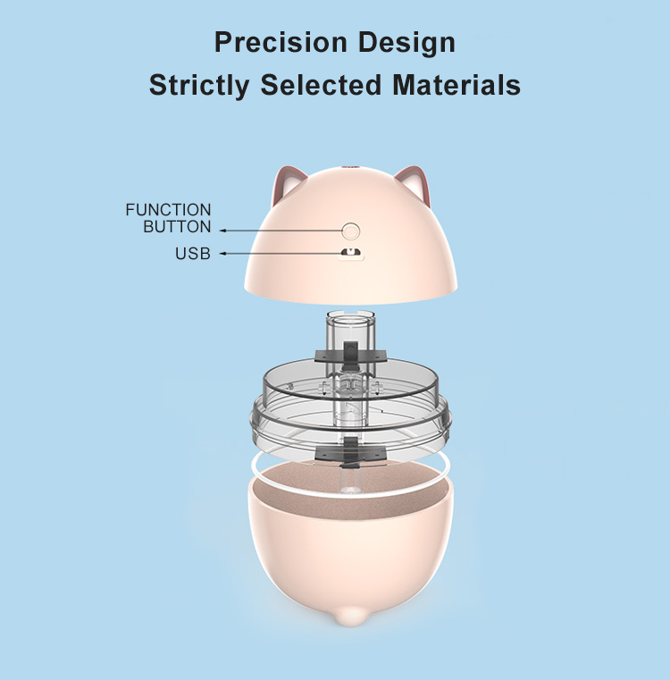 Ultrasonic aromatic air humidifier