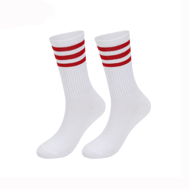 Cotton sweat-absorbent wear-resistant socks men's knee high sports socks 