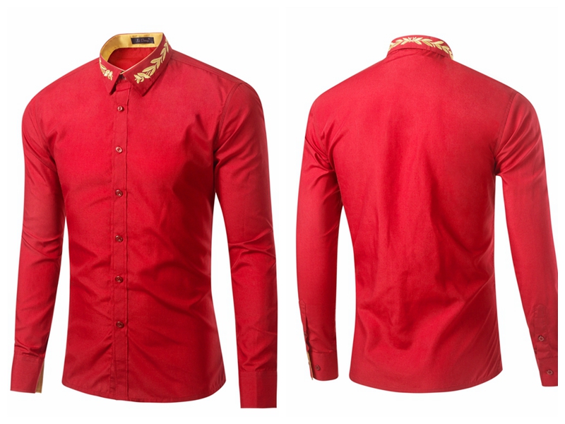 High quality cotton commercial African men's shirt