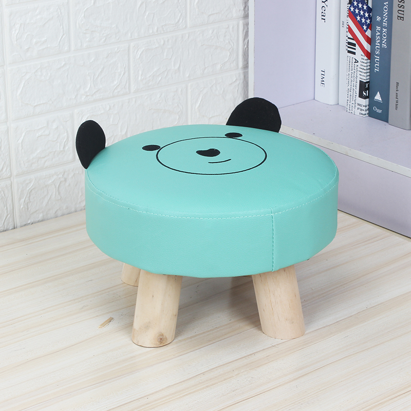 Promotional gift home decor wooden four-legged stool