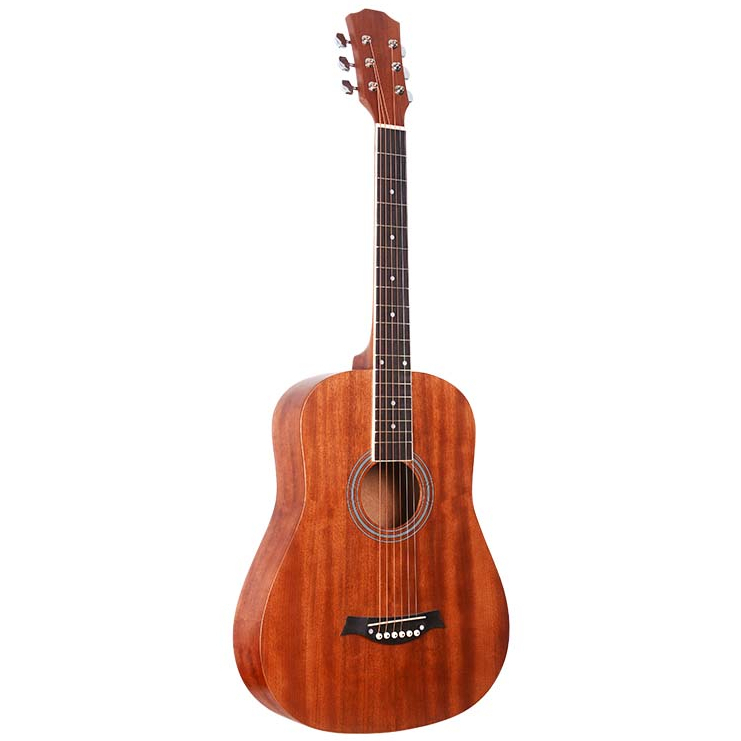 Manufacturer of Mahogany 38-inch travelling African guitar
