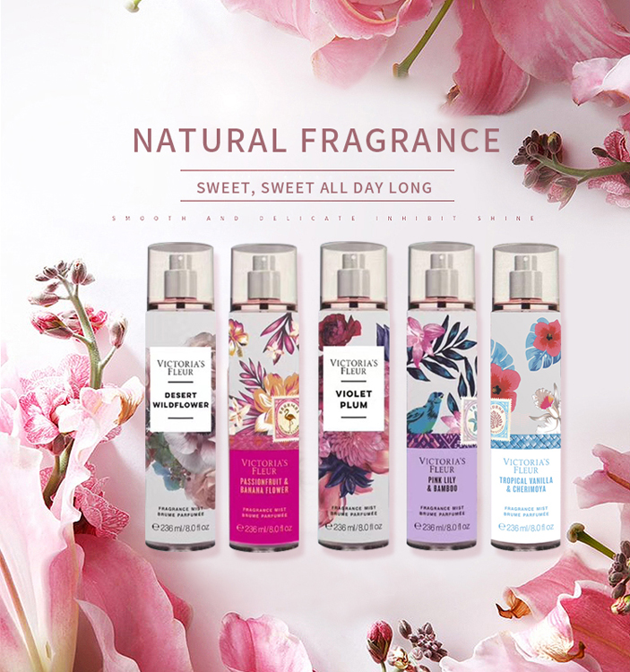 Wholesale spray-on body set women's perfume