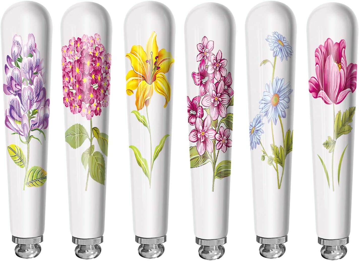 Wholesale lovely porcelain broken flower handle luxury Southeast Asia spoon