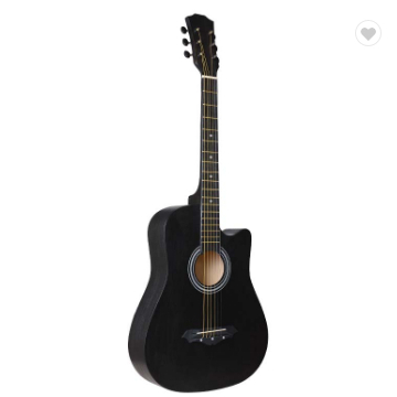 Wholesale solid 38 inches Africa acoustic guitar