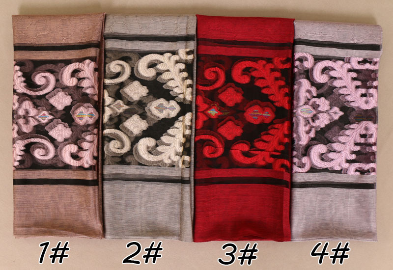 Hot sale of high-end boutique Muslim lady scarf