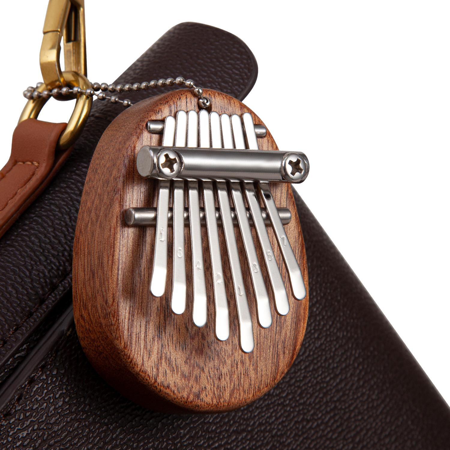 Mini African instrument 8 keys Sapir Kalimba thumb piano