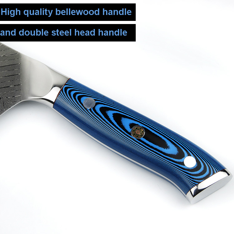 New arrival ladder pattern Southeast Asian table knife