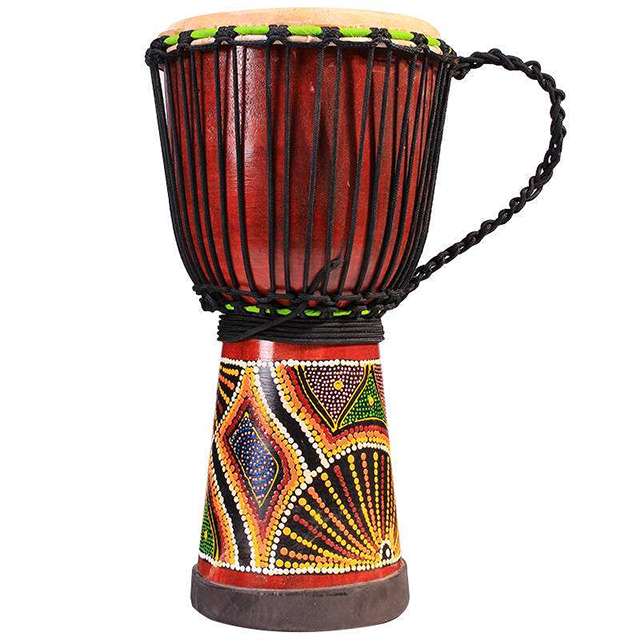 Selling traditional instruments djembe African drum
