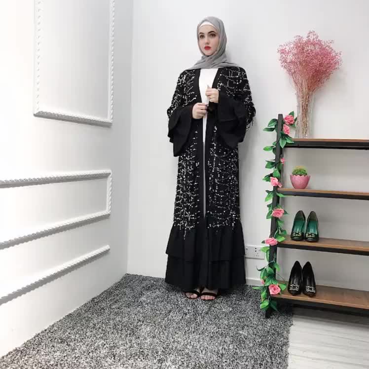 Kimono cardigan robe dress jubah Middle East Ramadan Arab Islamic Clothing