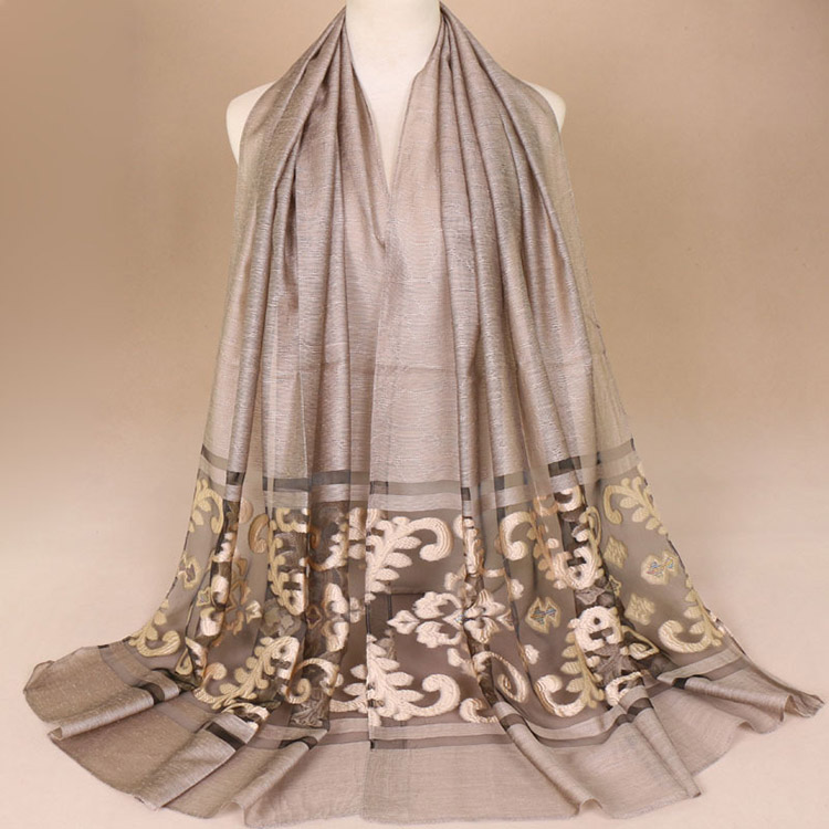 Hot sale of high-end boutique Muslim lady scarf