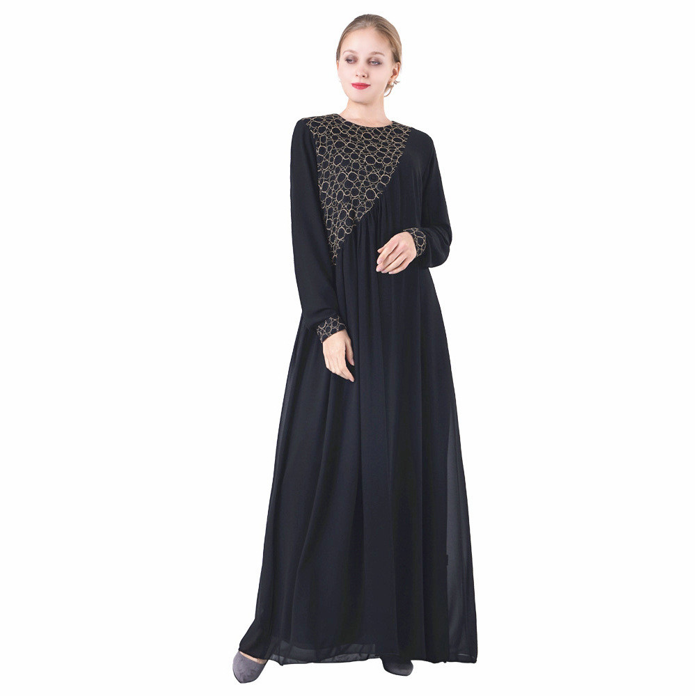 Southeast Asia's national style draping lace patchwork women's robes