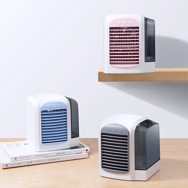 Portable water-cooled mini air conditioning fan