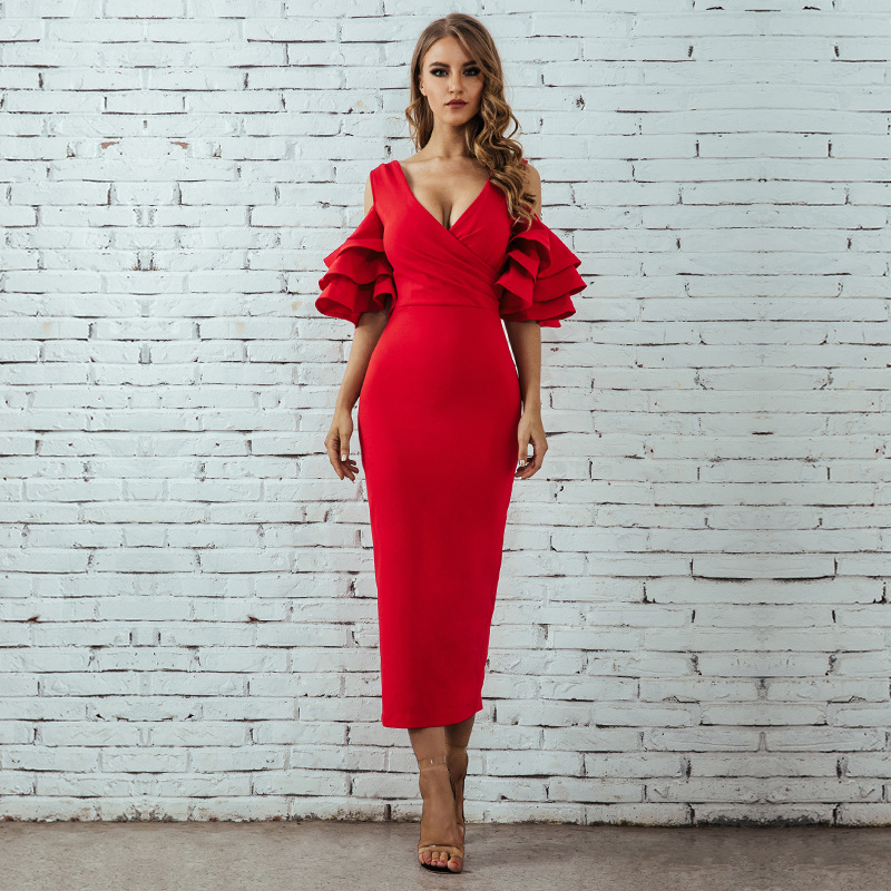 New Fashion African Ladies Sexy Bodycon Dresses