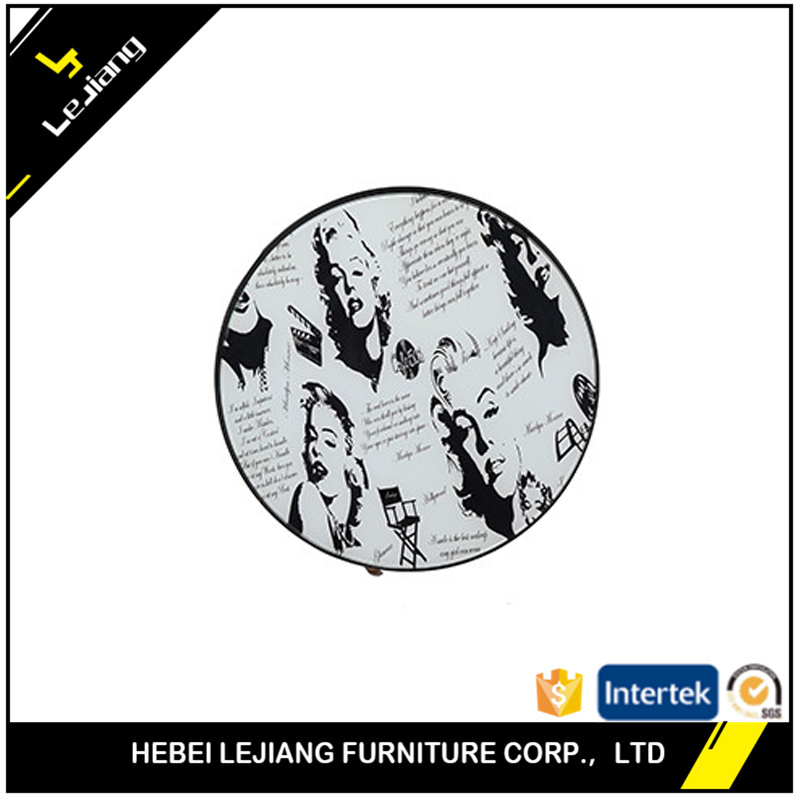 Free sample acrylic base wooden Thailand coffee table