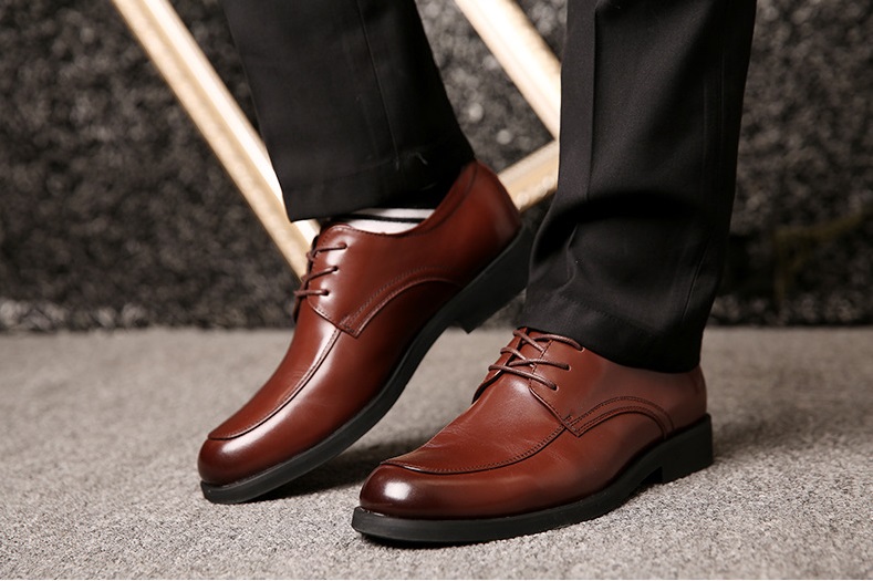Classic Middle Eastern suit men's leather shoes