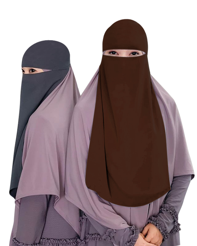A big seller of the long Muslim veil