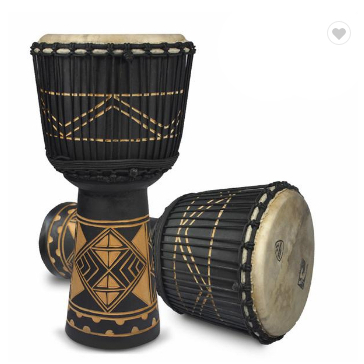 Selling traditional instruments djembe African drum