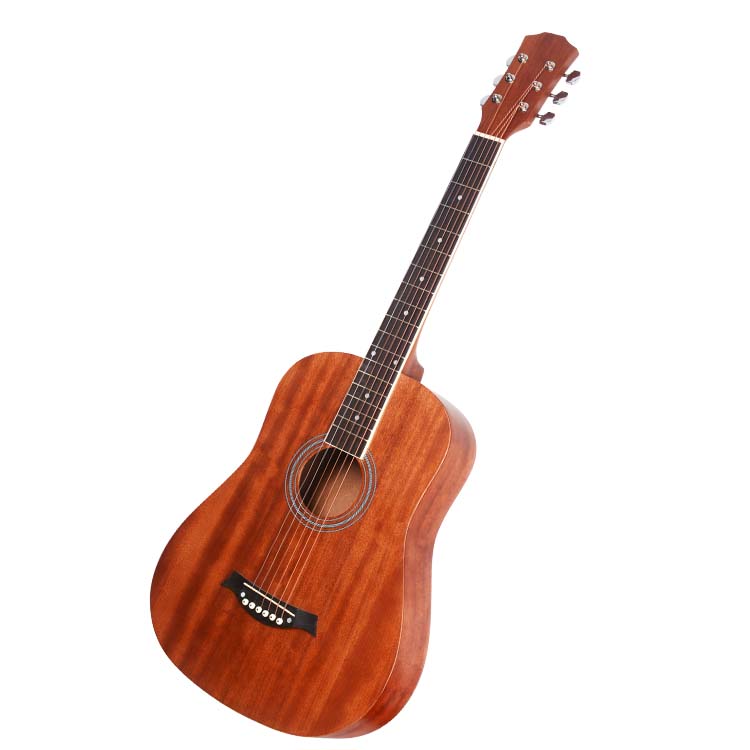 Manufacturer of Mahogany 38-inch travelling African guitar