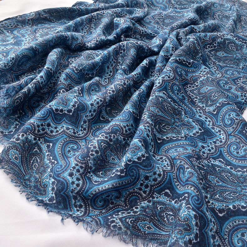 latest design of The Turkish cotton print Arab women's veil