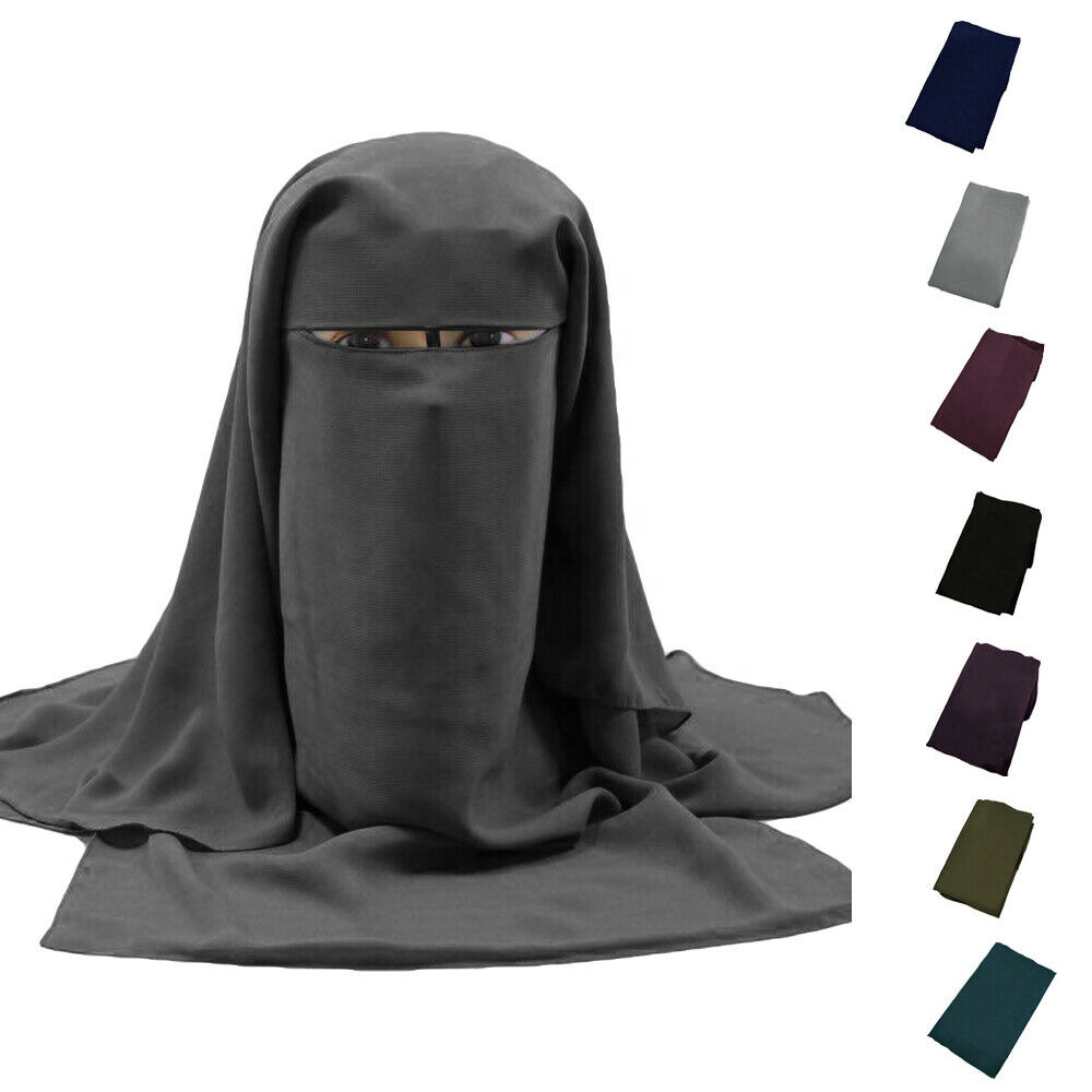 Fashion color pure islamic women's veil