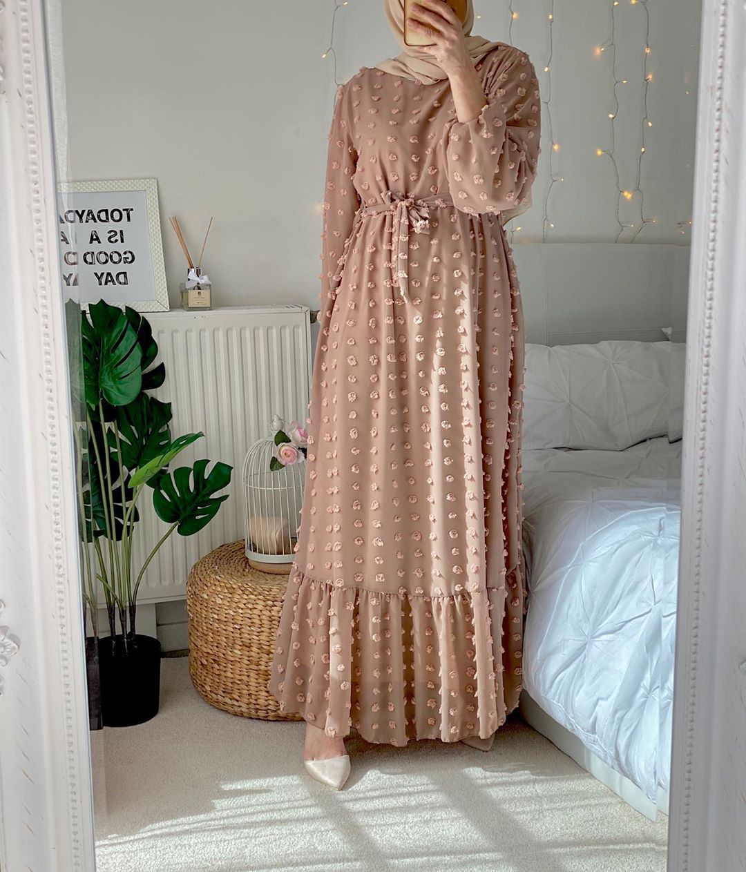 new chiffon jacquard big yards Arab women's robes