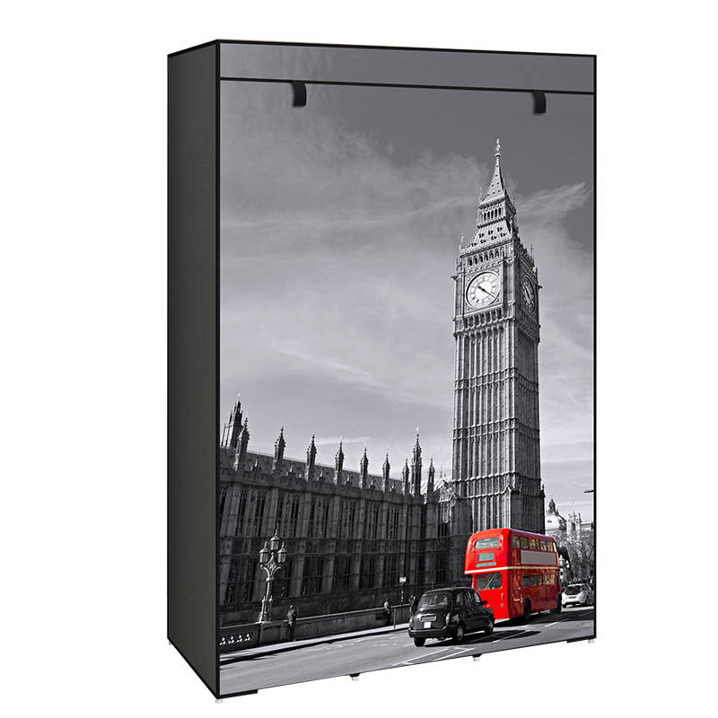 Portable non-woven printing wardrobe