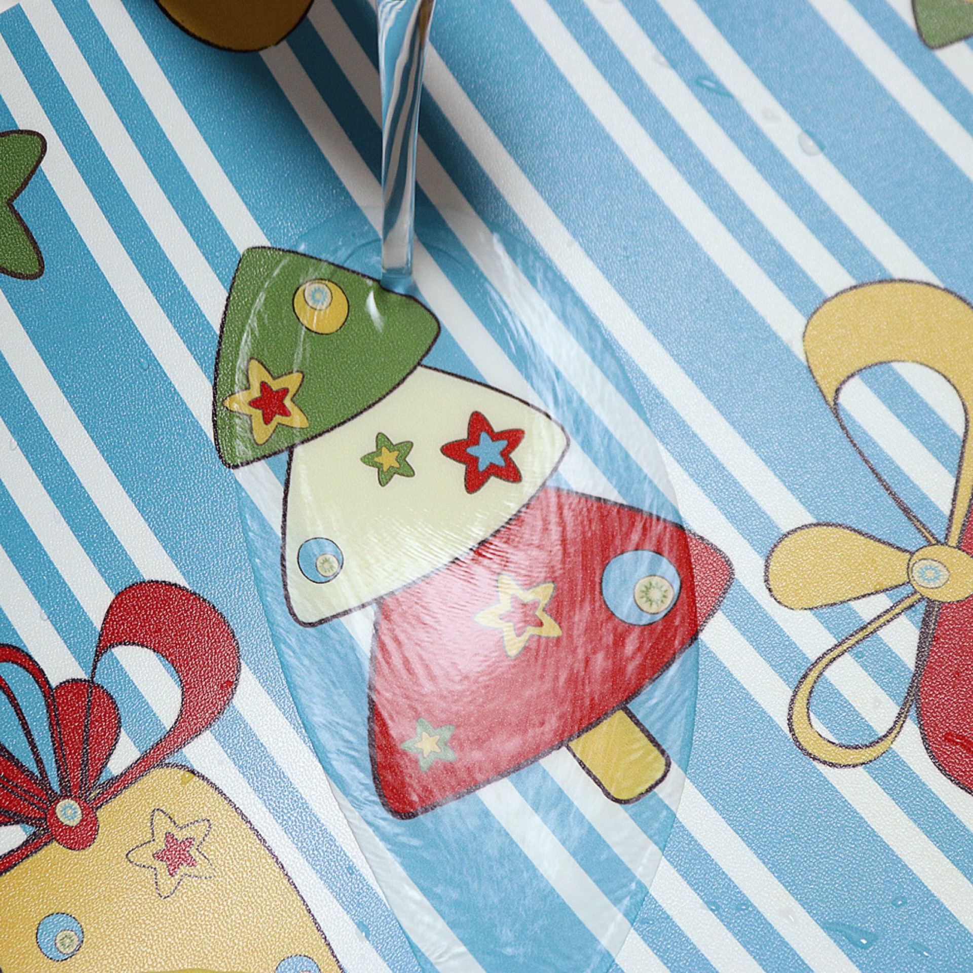 Christmas cartoon duplex PU Southeast Asia Place mat