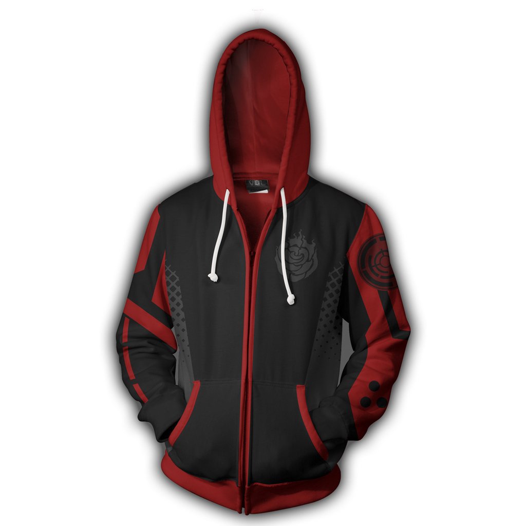 Custom 3D printing African men's hooded 