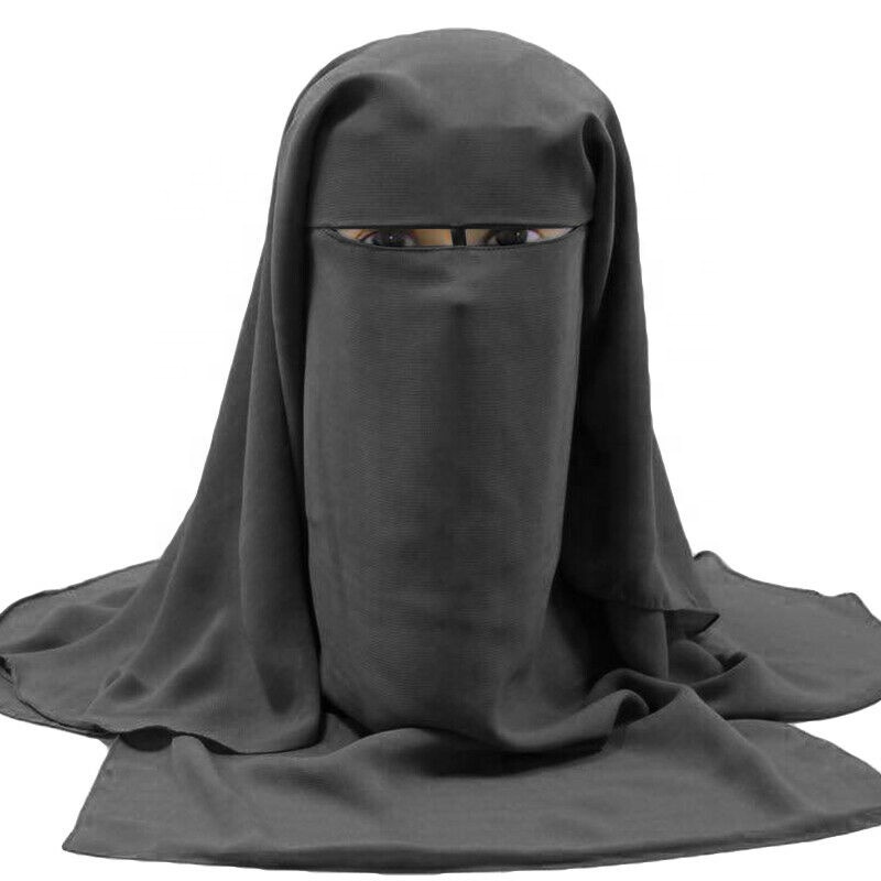 Fashion color pure islamic women's veil