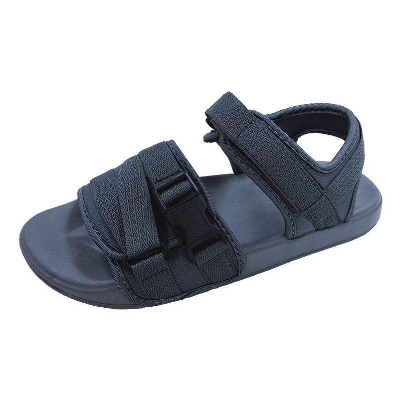 Wholesale high-grade naked buckle flat Middle Eastern men's sandals