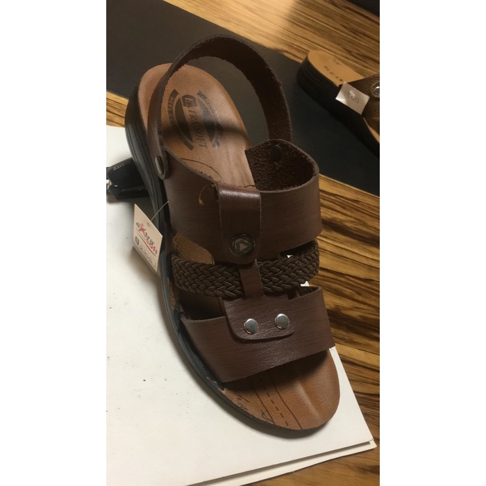 High quality polyurethane leather Middle Eastern men's sandals