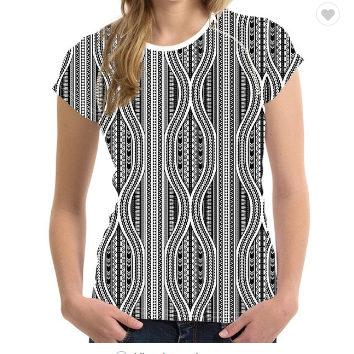 Hot Sale Art African Pattern Women T-shirts