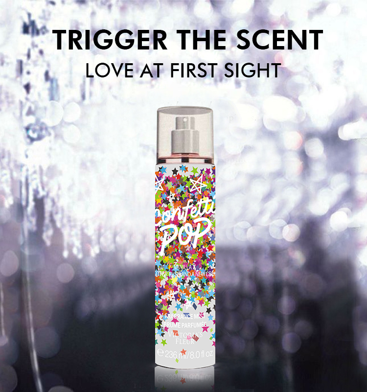 Wholesale spray-on body set women's perfume