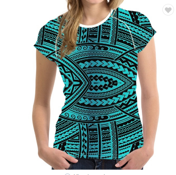 Hot Sale Art  African Pattern Women T-shirts 