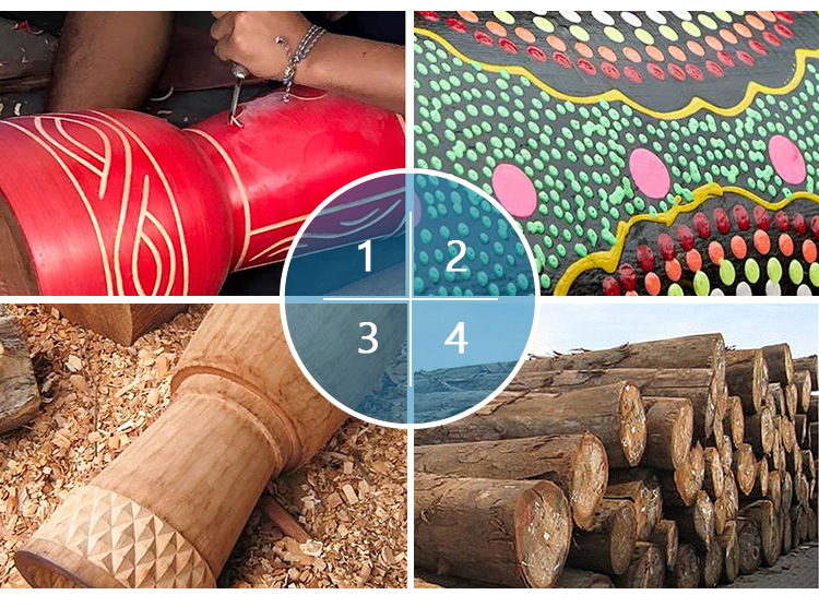 Competitive price for 8 inch African drum