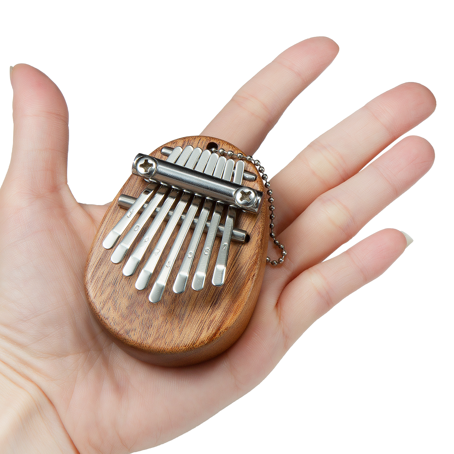 Mini African instrument 8 keys Sapir Kalimba thumb piano